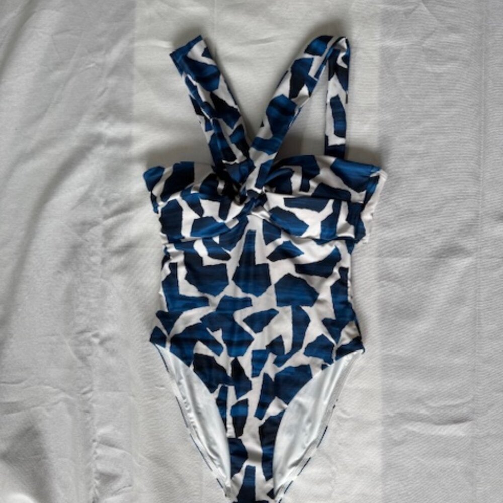 Milly - Betsy Ocean Puzzle Bandeau One-Piece Size Small